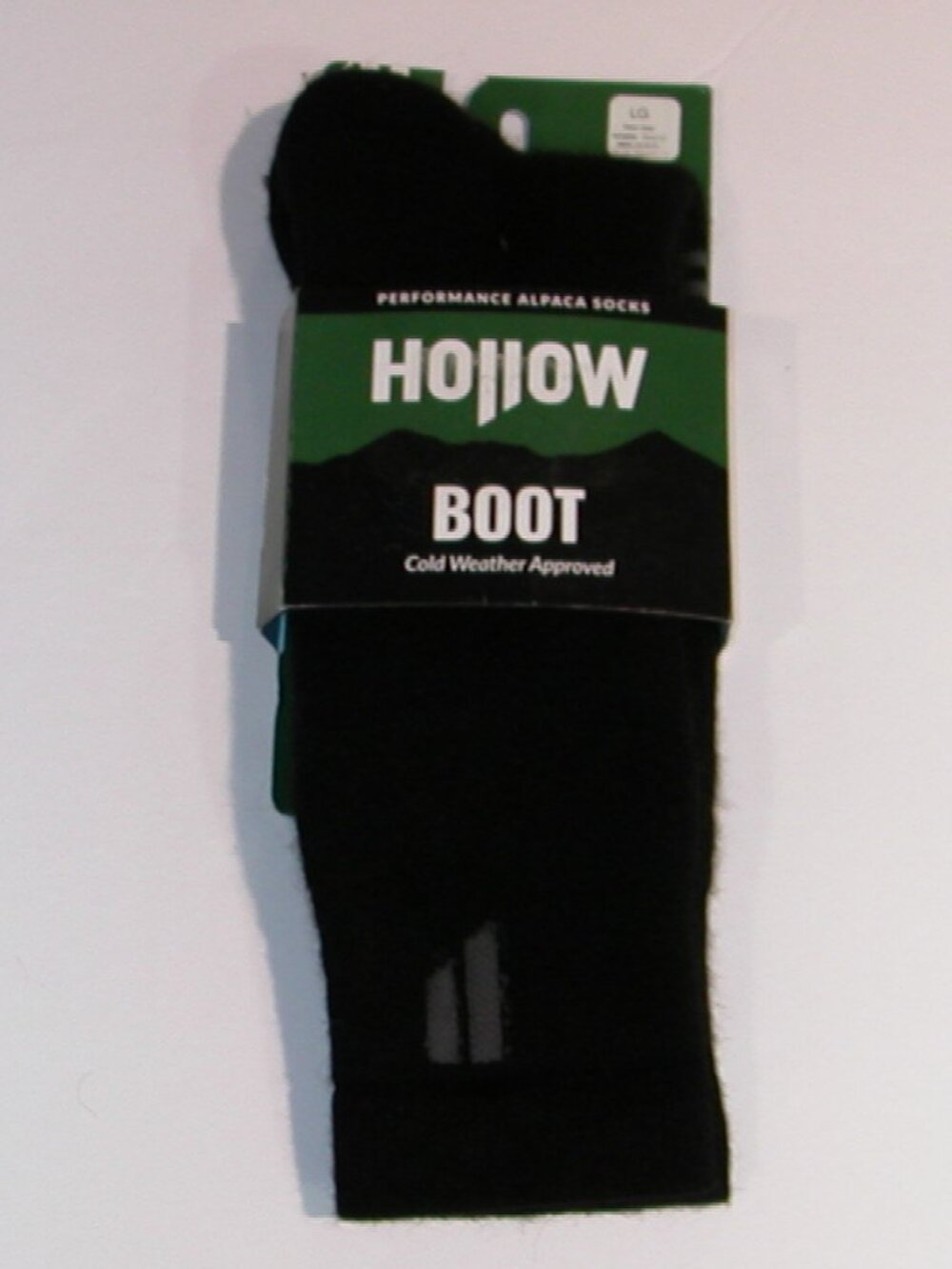 HOLLOW Performance Alpaca Boot Socks Men's Size Large